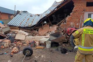 Wybuch gazu pod Łodzią! Jedna osoba została ranna