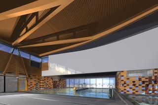 Wizualizacja pływalni, która powstanie na Grunwaldzie, przy ul. Taborowej