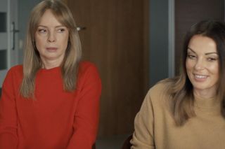 Barwy szczęścia odc. 3195. Agnieszka (Katarzyna Tlałka), Kasia (Katarzyna Glinka)