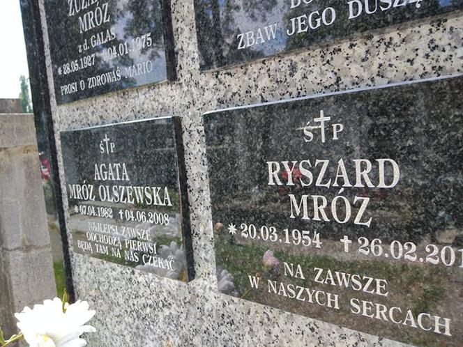 Grób Agaty Mróz-Olszewskiej w Tarnowie
