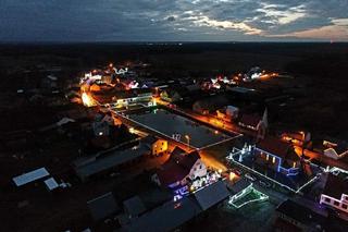 Lubuskie Las Vegas. Świąteczne Popowo pod Gorzowem znów rozświetlone!