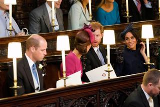 książę William, księżna Kate, książę Harry i księżna Meghan