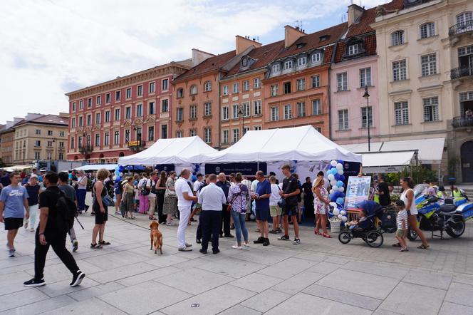 Święto Policji 2024. Uroczystości na placu Zamkowym w Warszawie