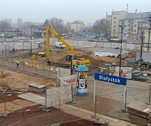 Kładka na torami zostanie zamknięta. Kolejny etap prac na stacji Białystok