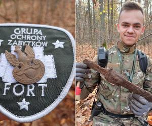 Orzełek i bagnet kolejne skarby w starachowickich lasach