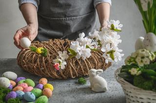 Stroik wielkanocny na cmentarz