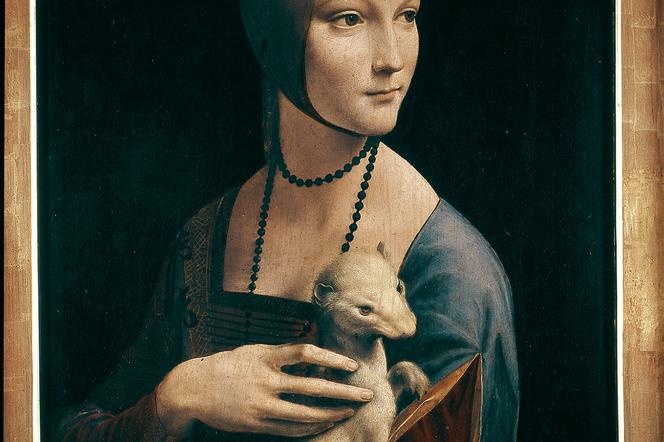 Leonardo da Vinci - Dama z gronostajem ok. 1490 r
