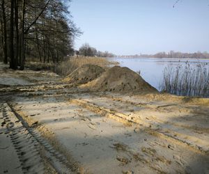 Osieczna przygotowuje plaże na Stanisławówce 