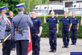 Nowi policjanci w szeregach warmińsko-mazurskiej policji [ZDJĘCIA]