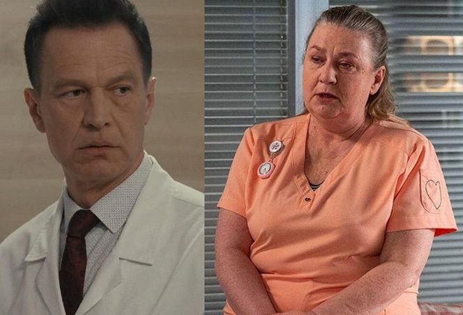 Na dobre i na złe. Falkowicz (Michał Żebrowski), Jadzia (Aldona Jankowska)