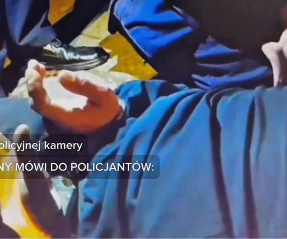 Pokazali, jak wygląda policyjna interwencja. Wszystko widać na nagraniu