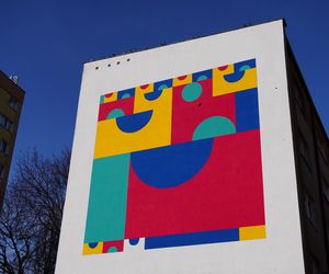 Nowy mural na bloku przy ul. Hutniczej na Tatarach w Lublinie