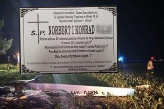 Pogrzeb 19-letnich bliźniaków. Norbert i Konrad zginęli w katastrofie motoszybowca pod Mielcem