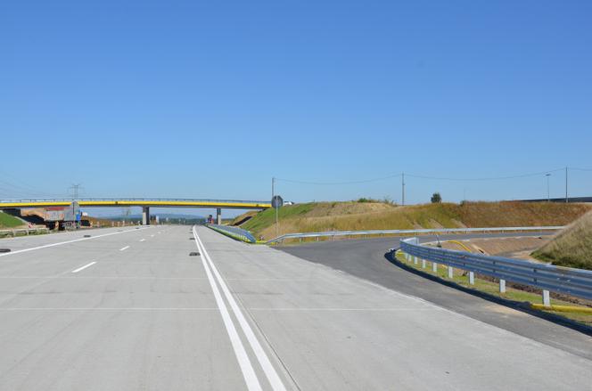 Kolejne kilometry autostrady A1 oddane do użytku