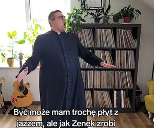 Ksiądz Krzysztof Kołtunowicz bez skarpetek wygłupia się przy kawałku Zenka Martyniuka