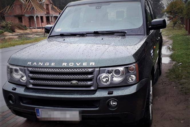 Range Rover pochodzący z kradzieży