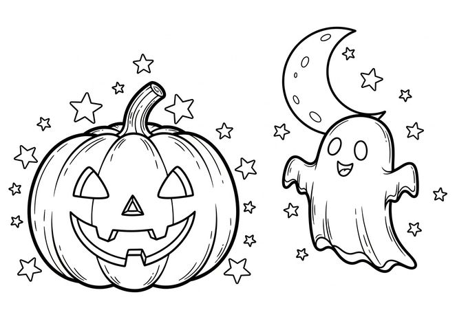 kolorowanka na halloween