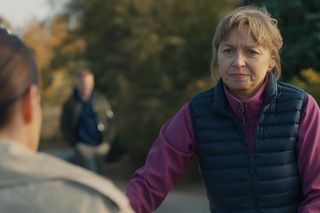 Barwy szczęścia odc. 3142. Kasia (Katarzyna Glinka), Szymańska (Agata Pruchniewska)