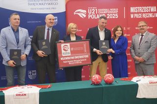 Konferencja w sprawie MŚ piłkarzy ręcznych U-21 w Kielcach