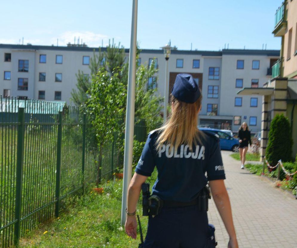 Atak na młodą kobietę w Suwałkach. Mężczyzna wpadł w furię