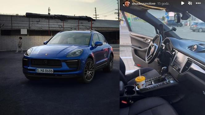 Gwiazda FAME MMA jeździ Porsche Macan