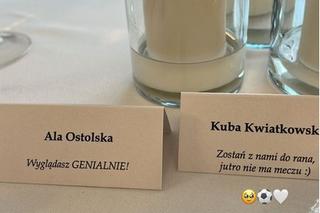 Alicja Ostolska (Ala jak miłość) i jej ukochany Kuba Kwiatkowski na weselu przyjaciół