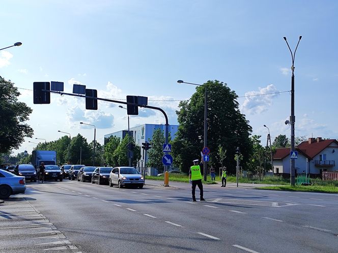 Mazowieccy policjanci rywalizowali o to kto najlepiej kieruje ruchem