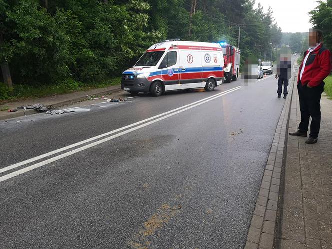 Groźny wypadek w Niesułowicach pod Olkuszem