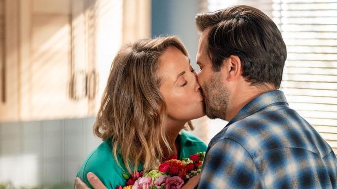 Barwy szczęścia odc. 3128. Beata (Anita Jancia), Damian (Michał Lesień-Głowacki)