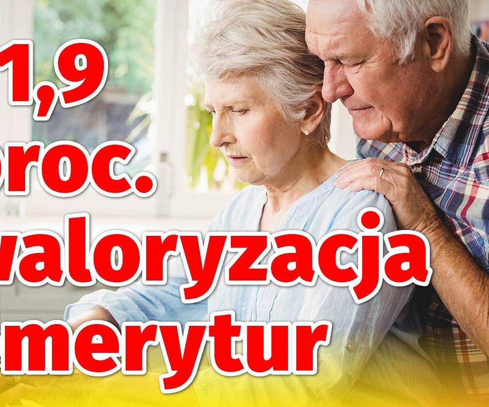 Waloryzacja emerytur 11,9 proc.