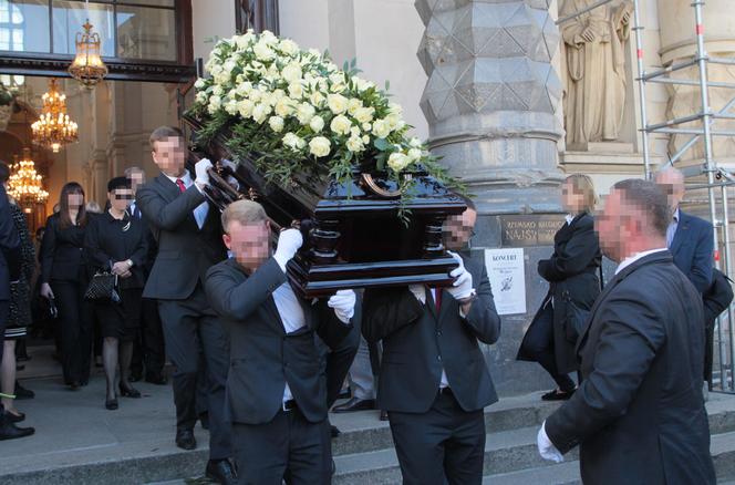 Pogrzeb Marka Goliszewskiego. Trumna