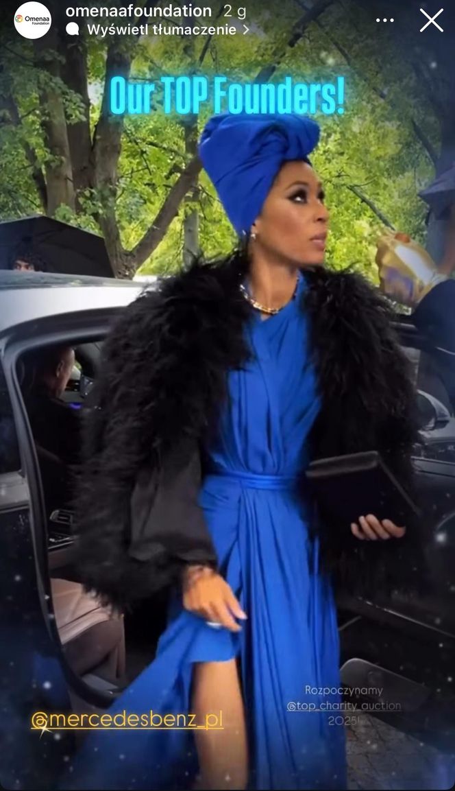 Gwiazdy na balu TOP Charity u Omeny Mensah