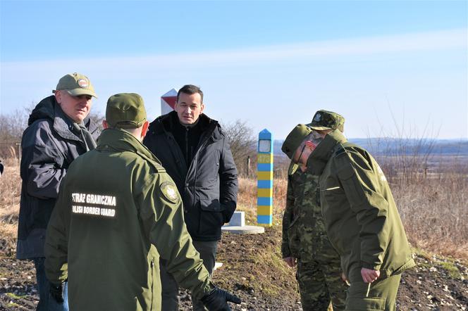 Premier Morawiecki z wizytą w Bieszczadach