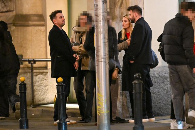 Maciej Rock i Agnieszka Hyży imprezują w nocy