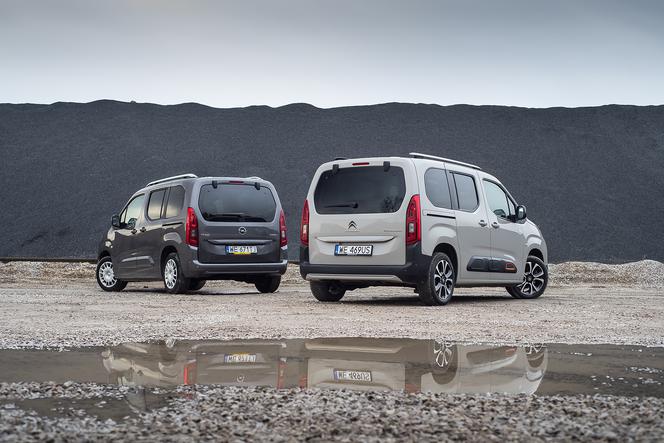 Citroen Berlingo Shine 1.5 BlueHDI 130 KM 6MT vs. Opel Combo Life Elite 1.5D 130 KM 6MT