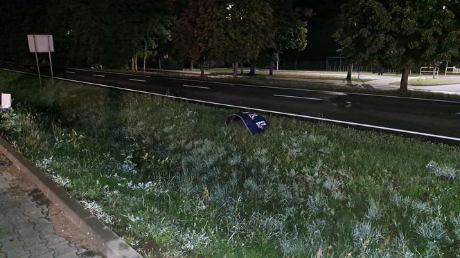 Nocny wybuch w Strzelnie. Bankomat wyleciał w powietrze, gotówka została