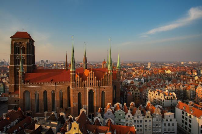 Gdańsk - widok na Główne Miasto