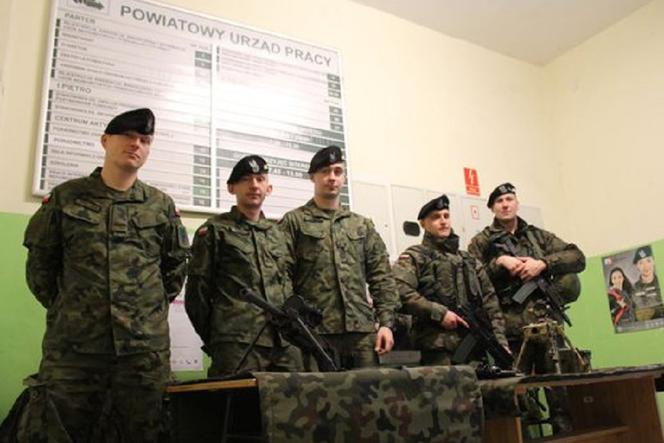 Żołnierze z 9. brygady w Braniewie