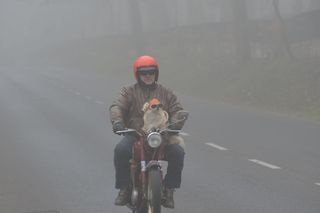 Nika motocyklistka z Sandomierza