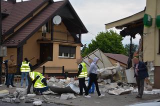 Ktoś wysadził bankomat w powietrze