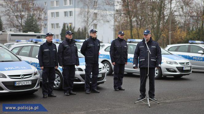 Radiowozy Opel Astra Sports Tourer dla wielkopolskiej policji
