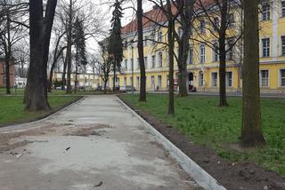 Zmiany w Parku Kościuszki w Lesznie