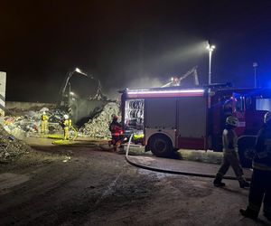 Pożar przy Metalurgicznej w Lublinie