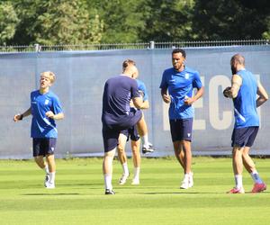 Trening Lecha Poznań przed meczem z Zagłębiem Lubin