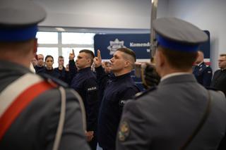 Młodzi policjanci są gotowi do służby. Uroczyste ślubowanie