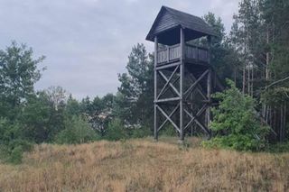 Wieża w Gugnach w Podlaskiem