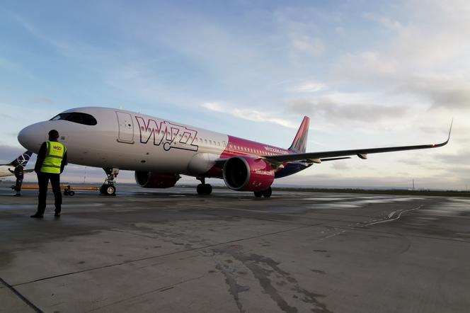 Kierunek Holandia! Pierwszy WizzAir wylądował wczoraj na Jasionce!