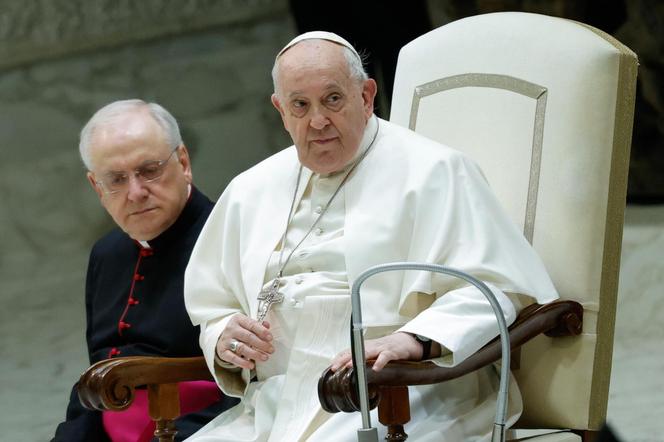 Papież Franciszek w szpitalu. Miał poważne problemy z głosem podczas audiencji