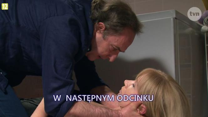 Na Wspólnej odc. 2911. Ewa (Ewa Gawryluk), Arek Ostrowski (Marek Kalita)