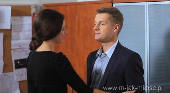M jak miłość. Iza (Sandra Staniszewska), Paweł (Rafał Mroczek)